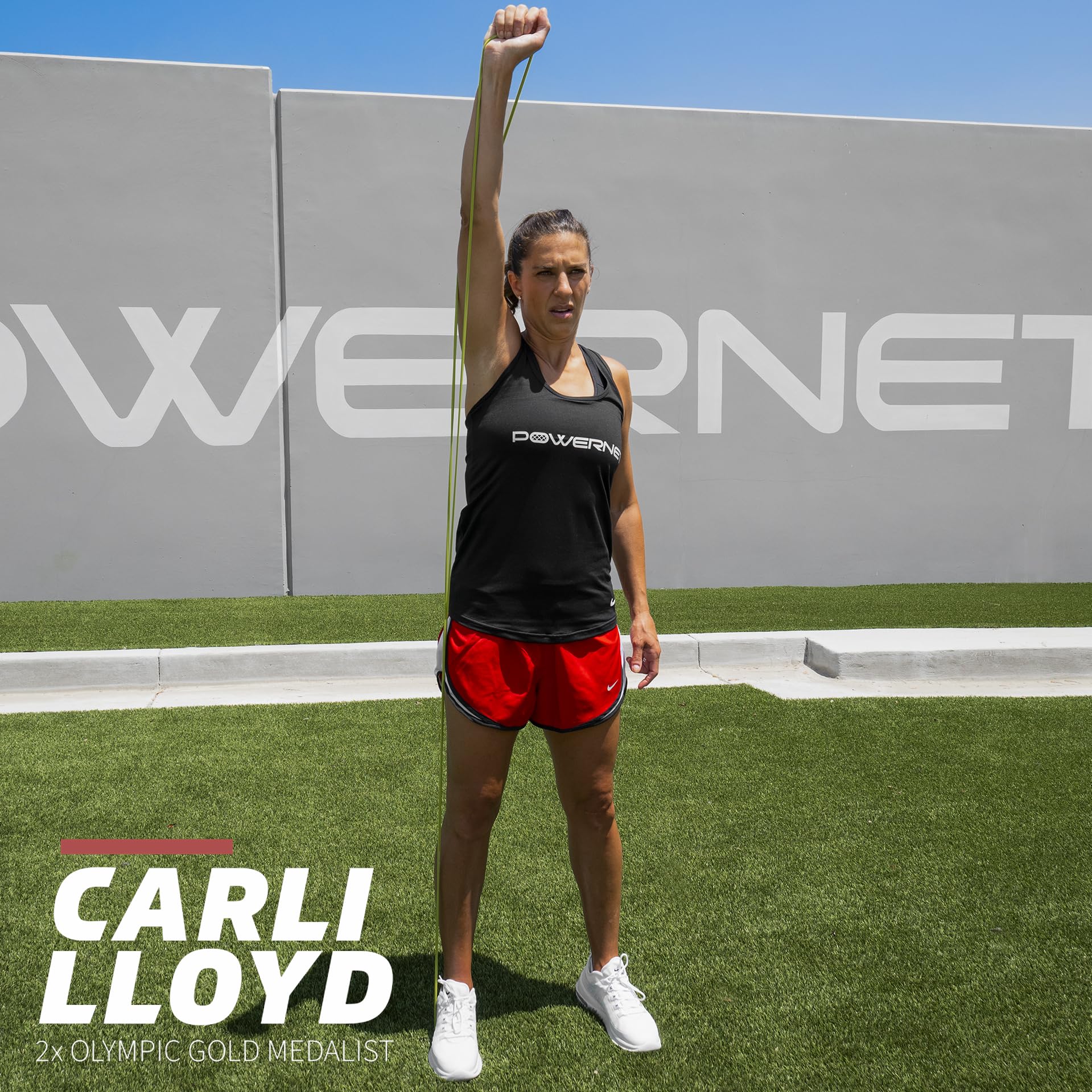 PowerNet Resistance Bands, Heavy Duty & Regular Resistance Color-Coded Exercise Bands, Workout Equipment for Home Gym, Progressive Elastic Bands for Stretching & Training, Regular, Heavy-Duty or Combo - Image 7