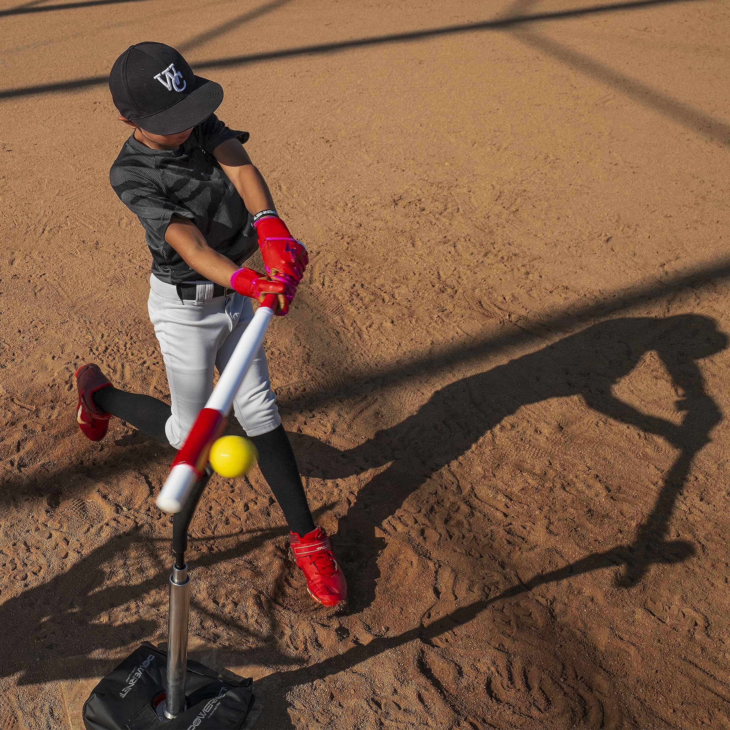 PowerNet Sweet Spot Training Bat + 3.2"" Progressive Softball Training Balls for Hitting & Pitching, 9 Pack Weighted Balls & Weighted Bat, Improve Hand-Eye Coordination & Power - Image 7