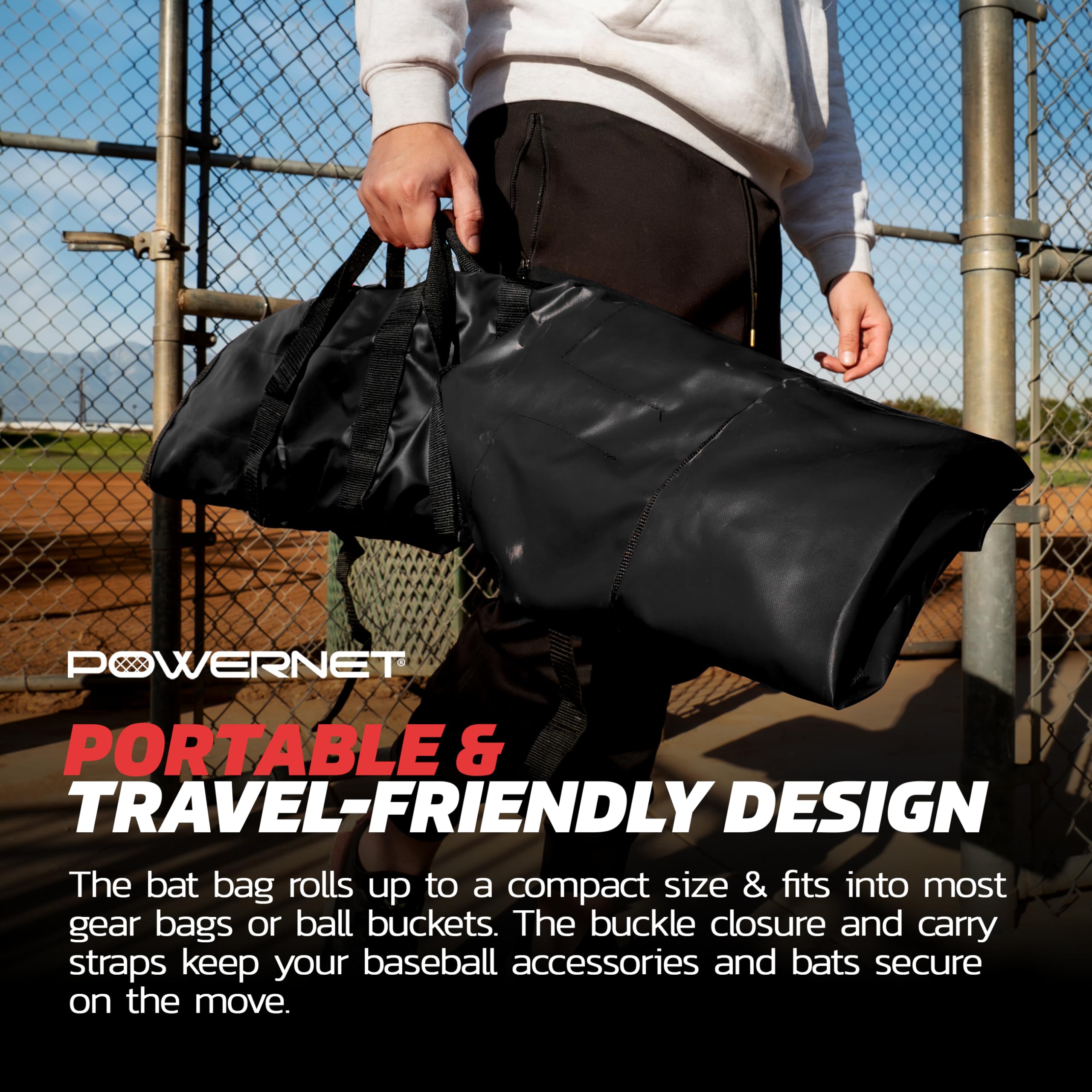 PowerNet Ultimate Coaching Team Bundle, Dugout Organizer for Baseball & Softball, Team Equipment Organizer, Hanging Bat Bag & Baseball Glove Helmet Holder, Dry Erase Magnetic Lineup Board - Image 7